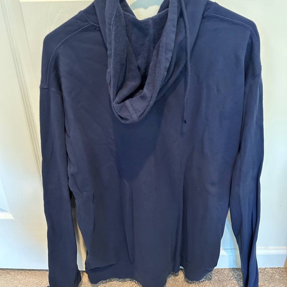 Blue Graphic Sweatshirt with Skull Design - Picture 5 of 6